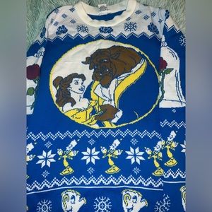 Beauty and the beast sweater Disney, hot topic, box lunch, super soft super cute